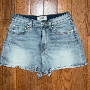 Victorias Secret Pink jean shorts size 8